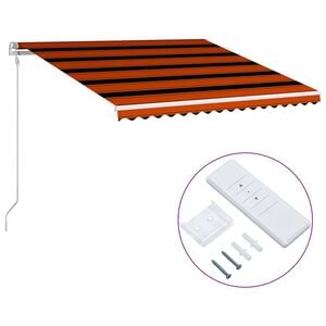 vidaXL Tenda da sole elettrica con LED e sensore 6 x 3 m