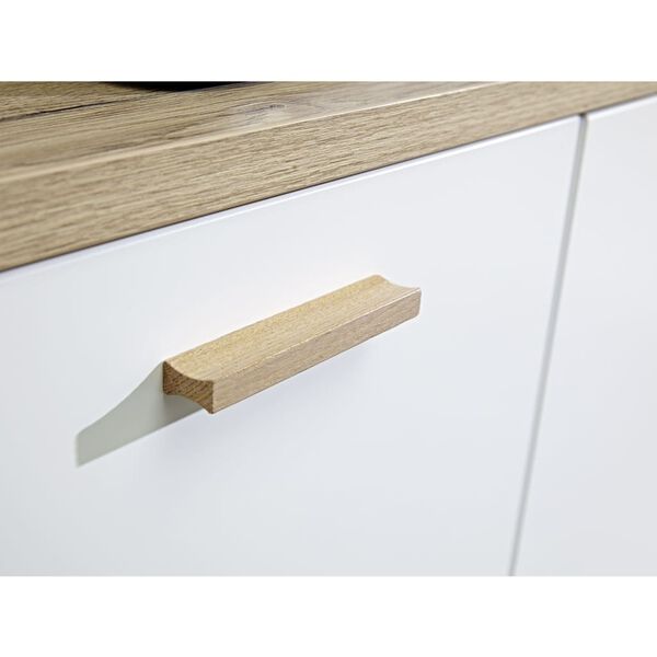 Germania Cassettiera GW-Oslo Bianco e Rovere