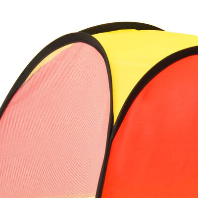 vidaXL Tenda da Gioco per Bambini 250 Palline Multicolore 255x80x100cm