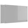 vidaXL Rivestimento da Cucina 2 pcs Grigio chiaro 80 x 50 cm