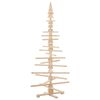 vidaXL Albero di Natale Decorativo in Legno 180 cm Legno Massello Pino