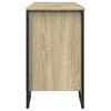 vidaXL Mobile Lavabo Bagno Rovere Sonoma 91x35x60 cm in Truciolato
