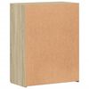 vidaXL Schedario Rovere Sonoma 60x32x77,5 cm in Legno Multistrato