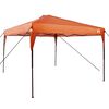 vidaXL Tenda Aggiuntiva Pop-Up Arancione 300 x 300 cm Tessuto