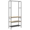 vidaXL Stendibiancheria Rovere Sonoma 77 x 30 x 171 cm