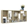vidaXL Libreria Rovere Sonoma 67x24x161 cm in Legno Multistrato