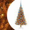 vidaXL Albero di Natale Oro 120 cm PET