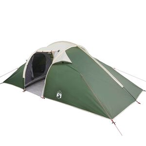 vidaXL Tenda tunnel con tetto Verde 510 x 240 x 156 cm taffet&agrave;