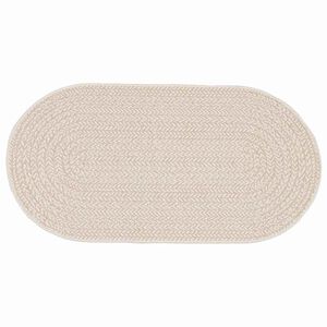 vidaXL Tappeto ZIZUR Crema 150 x 80 cm Polipropilene