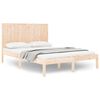 vidaXL Giroletto senza Materasso 120x200 cm in Legno Massello di Pino