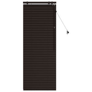 vidaXL Tenda Veneziana Marrone Scuro 65 x 160 cm 35 mm