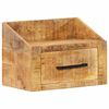 vidaXL Armadio da Notte con cassetto Marrone 40 x 30 x 30 cm