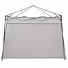 vidaXL Tenda interna Grigio e arancione 303 x 303 x 196 cm taffet&agrave;