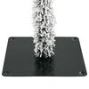 vidaXL Albero di Natale con 150 LED Bianco 150 cm PE e Acciaio