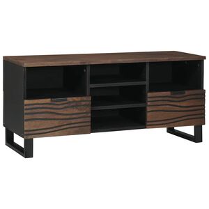 vidaXL Unit&agrave; TV 100 x 33 x 46 cm Noce Legno ingegnerizzato