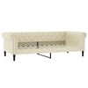 vidaXL Letto da Giorno Crema 90x200 cm in Similpelle