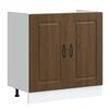 vidaXL Mobile da cucina Kalmar Rovere Marrone 80 x 46 x 81,5 cm