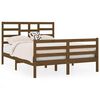 vidaXL Giroletto Ambra in Legno Massello 135x190 cm Double