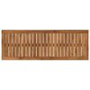 vidaXL Piano del tavolo LAREN 100,5 x 35 x 2 cm Rettangolare