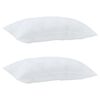 vidaXL Set di Piumoni 3 pcs Bianco Microfibra e Piuma d'Oca