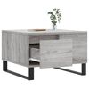 vidaXL Tavolino Salotto Grigio Sonoma 55x55x36,5 cm Legno Multistrato