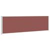 vidaXL Tenda da Sole Laterale Retrattile per Patio 180x600 cm Marrone