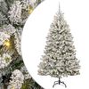 vidaXL Albero di Natale artificiale 240 cm 300 LED Bianco caldo