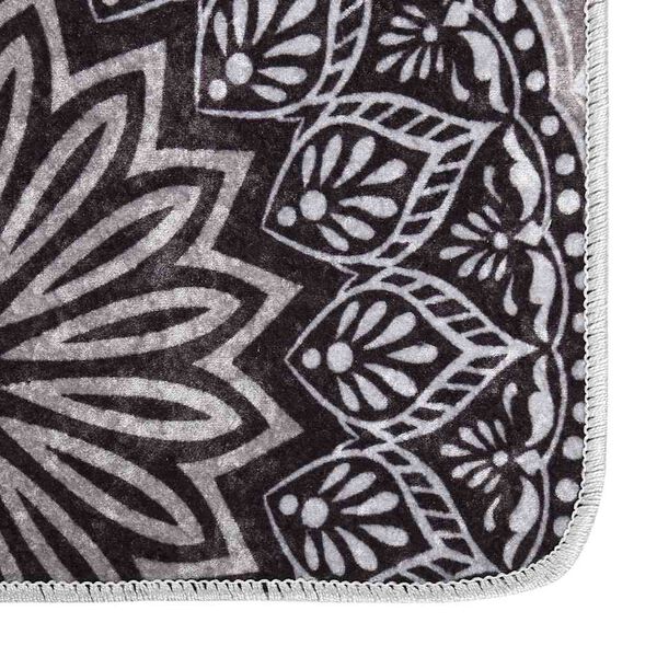 vidaXL Tappeto Lavabile 80x300 cm Multicolore Antiscivolo