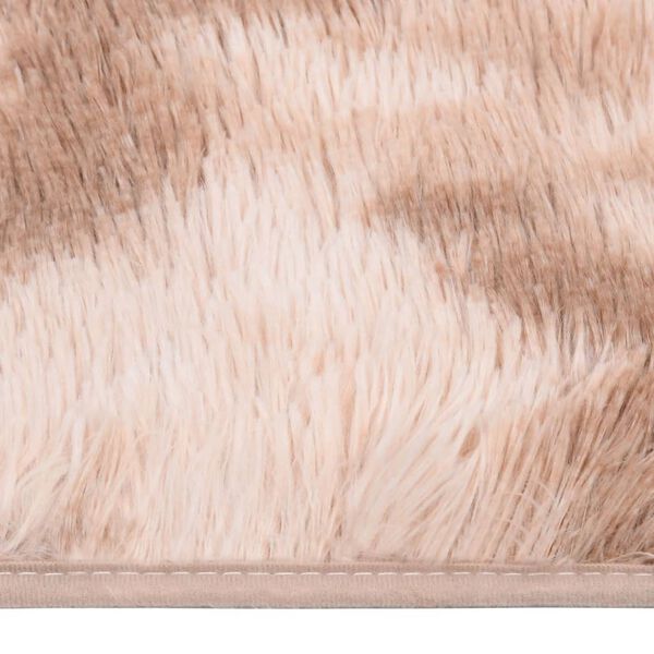 vidaXL Tappeto Shaggy a Pelo Lungo Crema 230x160 cm