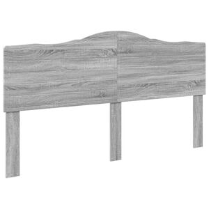 vidaXL Testiera Grigio Sonoma Legno ingegnerizzato