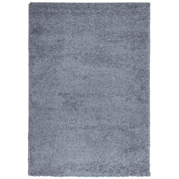 vidaXL Tappeto Shaggy PAMPLONA a Pelo Lungo Moderno Blu 140x200 cm