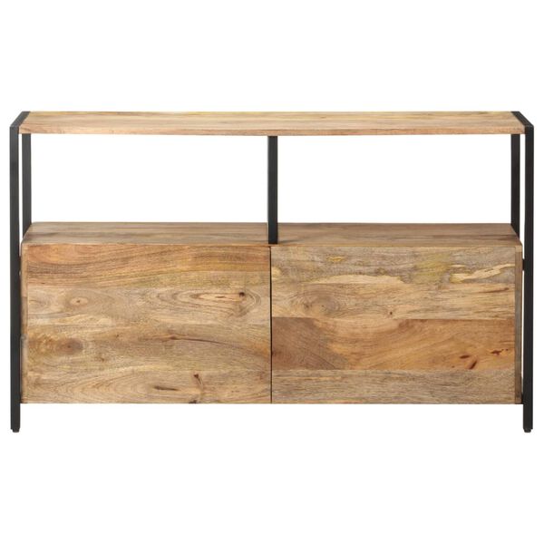 vidaXL Credenza 110x35x65 cm in Legno Massello di Mango