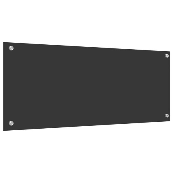 vidaXL Rivestimento da Cucina Grigio scuro 100 x 40 x 0,6 cm