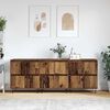 vidaXL Sideboards 3 pcs Legno vecchio 180 x 35 x 70 cm