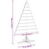 vidaXL Albero di Natale Decorativo in Legno 180 cm in Legno Massello