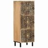 vidaXL Credenza 40x33x110 cm in Legno Massello di Mango