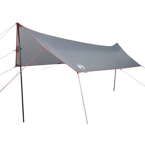 vidaXL Telone da Campeggio Grigio e Arancione 460x305x210 cm Impermeabile