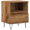 vidaXL Comodino Legno Antico 40x35x50 cm in Legno Multistrato
