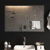 vidaXL Specchio da Bagno con Luci LED 60x90 cm