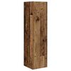 vidaXL Mobile angolare Legno vecchio 27,5x27x102cm Legno multistrato