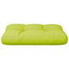 vidaXL Cuscino per Pallet Verde Brillante 50x40x12 cm in Tessuto