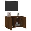 vidaXL Mobile TV a Parete Rovere Marrone 60x30x41 cm