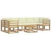vidaXL Set di divani da esterno 6 pz