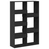 vidaXL Libreria Nera 100x33x155,5 cm in Legno Multistrato