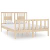 vidaXL Giroletto in Legno Massello 135x190 cm Double