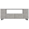 vidaXL Mobile per TV Grigio Cemento 120x35x48 cm Legno Multistrato