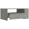 vidaXL Tavolino da Salotto Grigio Sonoma 102x55x42cm Legno Multistrato
