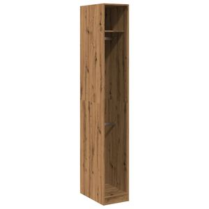 vidaXL Armadio Rovere Artigianale 30x50x200 cm in Legno Multistrato