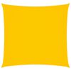 vidaXL Parasole a Vela in Tela Oxford Quadrata 7x7 m Gialla