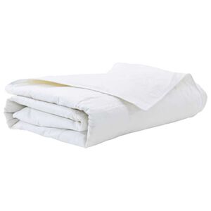 vidaXL Duvet Estivo Bianco 135 x 200 cm Piuma